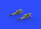 Eduard 1/48 scale Brassin - Resin French missile Matra R-530 - 648324