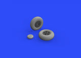 Eduard 1/32 Brassin Spitfire Mk. IX resin wheels - 5 spoke for Revell - 632107