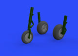 Eduard Brassin 1/32 Me 262 wheels for Revell - 632100