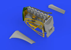 Brassin 1/72 Resin Fokker D. VIIF engine/ BMW IIIa (Eduard) - #672224 Brassin 1/72 Resin Fokker D. VIIF engine/ BMW IIIa (Eduard) - #672224