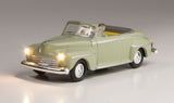 Woodland Scenics JP5594 HO Scale Just Plug Lighted Vehicle - Cool Convertible