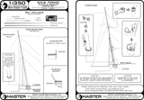 Master Model 1/350 Scale R.M.S. Titanic (Olympic, Britannic) Masts Set - SM350100