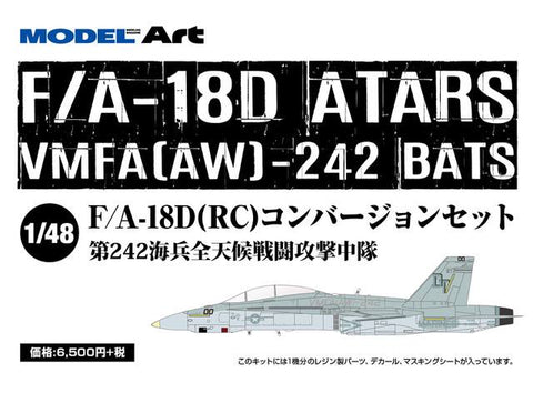 Model Art 1/48 conversion F/A-18D ATARS VMFA(AW)-242 BATS for Hasegawa HobbyBoss