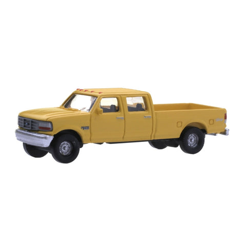 Atlas 60000150 N scale 1992 FORD F250 / F350 TRUCK SET - SAFETY YELLOW