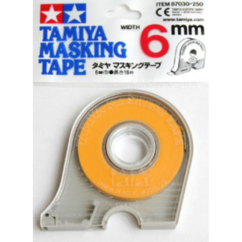 Tamiya 6mm Yellow Masking Tape with Dispenser - #87030