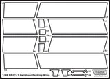 Wolfpack 1/48 resin SB2C-1 Helldiver Wing Fold set Accurate Miniatures WW48023