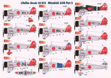Lifelike 1/48 decals Mitsubishi A5M2b/A5M4 Claude Pt 2 Fine Molds Wingsy 48-054
