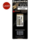 HGW 1/32 Laser cut seatbelts w/PE buckles for A6M5c Zero for Hasegawa - 132581