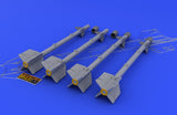 Eduard 1/48 Brassin AIM-9B Sidewinder Missile Set #648028