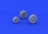 Eduard 1/48 Brassin resin F-104 undercarriage wheels early Hasegawa 648176