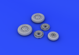 Eduard 1/48 Brassin resin F-104 undercarriage wheels early Hasegawa 648176