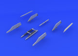 1/48 Eduard Brassin set of F-104 pylons (8 pieces) in 48th scale - #648234