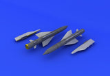 Eduard Brassin 1/48 2 pieces of AS.34 Kormoran 1 missiles with racks - 648249