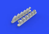 Eduard Brassin 1/48 P-40B Exhaust Stack for Airfix Kit - 648271