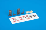 Eduard 1/48 scale Brassin Fw 190A-5/ U12 gun pods in resin for Eduard - 648398