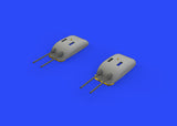 Eduard 1/48 scale Brassin Fw 190A-5/ U12 gun pods in resin for Eduard - 648398