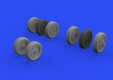 Eduard Brassin 1/48 scale SR-71A resin wheels for Revell - 648740