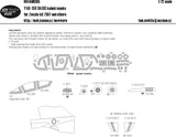 New Ware 1/72 scale Yakovlev Yak-130 BASIC paint masks for Zvezda - NWAM0305