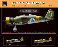 Amazon | SBSモデル 1/72 イタリア空軍 フィアット G.50 セリエ1