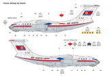 Wolfpack 1/144 decal Ilyushin Il-76 Pt.2 - Air Koryo Il-76MD for Zvezda WD14403