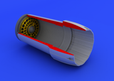 Eduard 1/72 Brassin resin F-16CJ Block 50 exhaust nozzle for Tamiya - 672045
