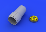 Eduard 1/72 Brassin resin F-16CJ Block 50 exhaust nozzle for Tamiya - 672045