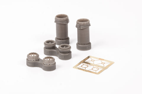 Brassin 1/72 scale Tornado GR.1 exhaust nozzles for EDUARD, REVELL - 672270