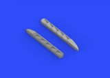 Eduard 1/48 scale Brassin exhaust stacks for Ki-61-Id in resin for Tamiya 648316