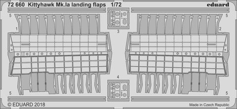 Eduard 1/72 Kittyhawk Mk. Ia landing flaps for Special Hobby - 72660 - Photoetch