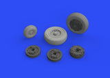 Brassin 1/48 Scale Mirage IIIC wheels (Eduard) - #648541