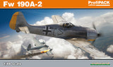 Eduard 1/48 scale German WWII fighter aircraft Fw 190A-2 Profipack kit 82146