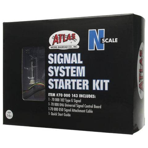 Atlas #70000143 N SCALE SIGNAL STARTER SET