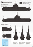 Wolfpack 1/350 model kit Type 214 Class German Diesel-Electric Submarine WP13501