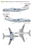 Wolfpack 1/144 decal Ilyushin Il-76 Pt1 Russian AF - Il-76MD for Zvezda WD14402
