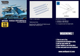 Wolfpack 1/72 Sorbtsiya L-004/5 ECM Pod set for Su-27/33 (4 pcs) - WP72044