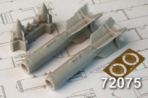 Advanced Modeling 1/72 resin KAB-500L Laser-guided Bombs - AMC72075