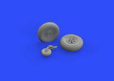 Eduard Brassin 1/48 Typhoon Mk.Ib wheels early for Eduard or Hasegawa - 648412