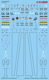 Caracal 1/144 decal CD144003 for the B-1B Lancer kit - 7 diff markings!