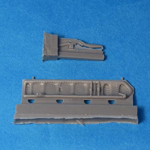 Hypersonic Models 1/48 Resin A-4B/C Nose Wheel Door for Hasegawa - HMR48031