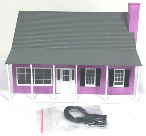 Lionel #6-82009 O Scale Suburban House - Plug-Expand-Play Houses (Includes Interior Lighting)