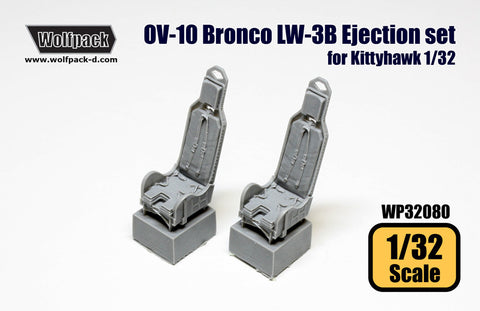 Wolfpack 1/32 resin OV-10 Bronco LW-3B Ejection Seat set for Kittyhawk - WP32080