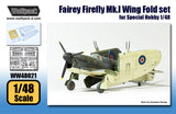 Wolfpack 1/48 resin Fairey Firefly Mk.I Wing Fold for Special Hobby - WW48021