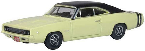 Oxford Diecast Co. 87DC68004 HO Scale 1968 Dodge Charger - Assembled
