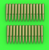 Master Model 1/16 M1919 Browning .30 caliber 7.62mm cartridges x25pcs GM-16-004