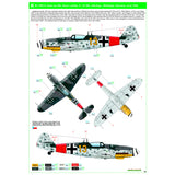 HGW 1/48 scale wet transfers Bf109 G-6/G-14 Reichsverteidigung Markings 248060