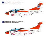 Wolfpack 1/72 scale T-2C BUCKEYE LAST FLIGHT USN JET TRAINER - kit WP10011