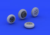 Eduard Brassin 1/48 scale F-86F resin wheels for Hasegawa - 648235