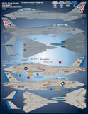 Furball 1/48 decals Colors & Markings of US Navy Tomcats part V - FDS-4813