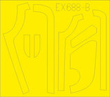 Eduard 1/48 Mask B-17G Antiglare Panels VE production (HK Models) - EX688