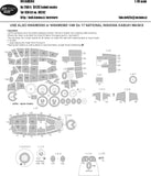 New Ware 1/48 scale Do-215B-5 BASIC kabuki paint masks for ICM- NWAM0394